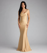 Elizabeth Low Back Mermaid Formal Dress